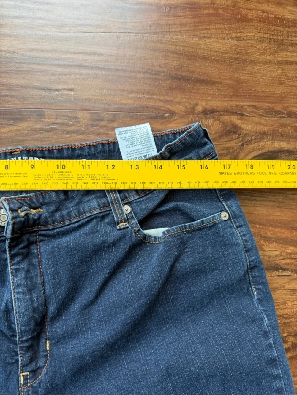 Levi’s Bootcut Jeans Womens W34 L34 Dark Wash Classic Denim A